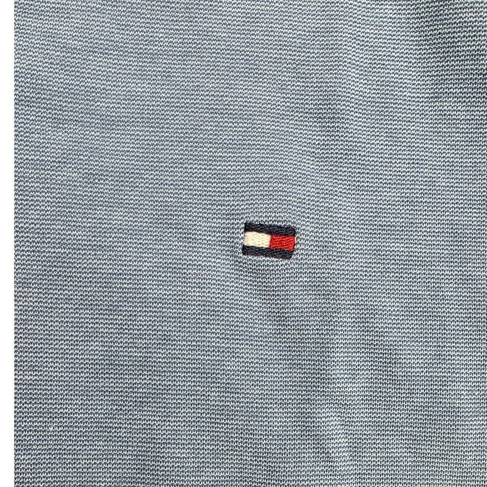 Tommy Hilfiger Blue Polo Regular Fit Shirt Size M - Picture 7 of 14